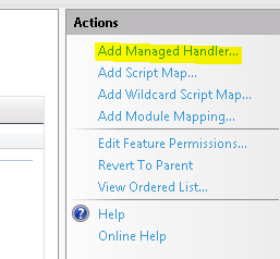 Add handler